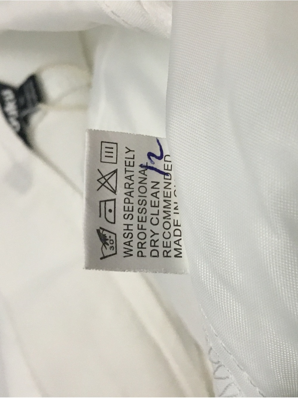 Men's White Classic Dress Pants - Picture 14 of 15